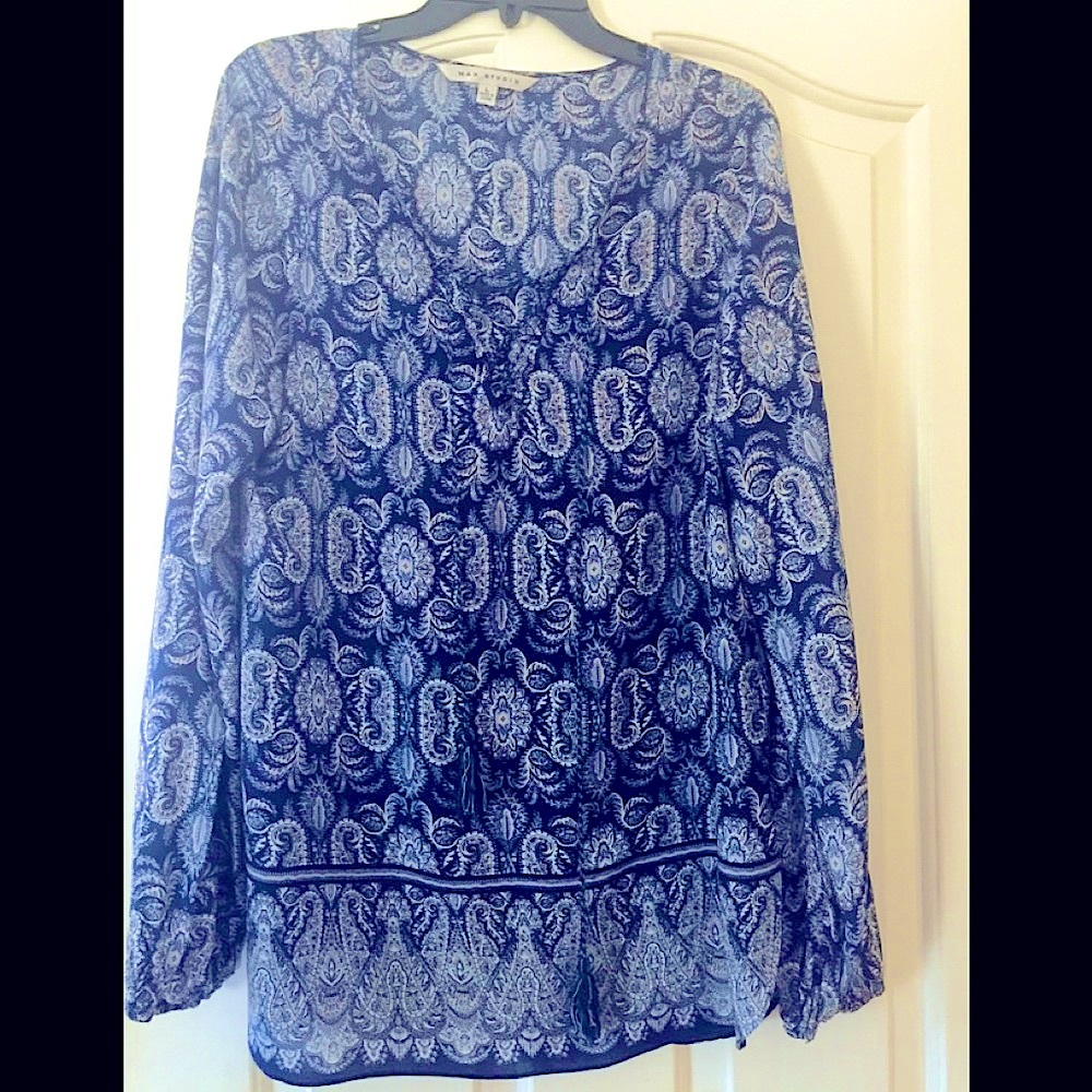 Max Studio long sleeve top